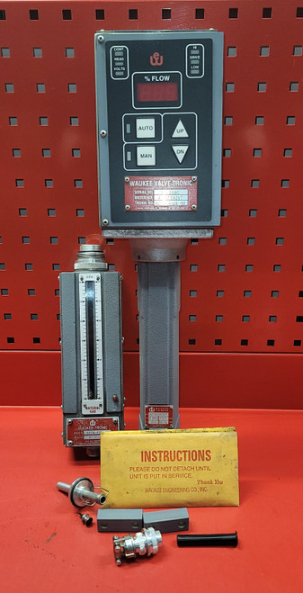 Waukee  Valve-Tronic Plus Electronic 0-150 cfh Natural Gas Flo-Meter M-6