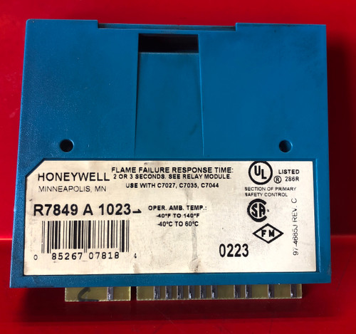 Honeywell UV Amplifier R7849A-1023