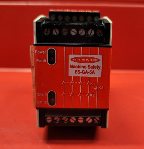 Banner ES-GA-5A Emergency Stop Safety Module