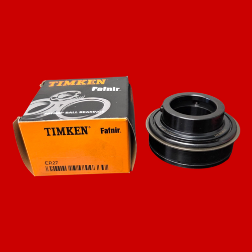 Timken (Fafnir) ER27 Ball Insert Bearing - Round Bore, 1.6875 in ID, 85 mm OD, 1