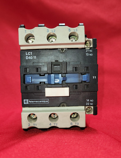 Telemecanique LC1 D40 11 Magnetic Contactor