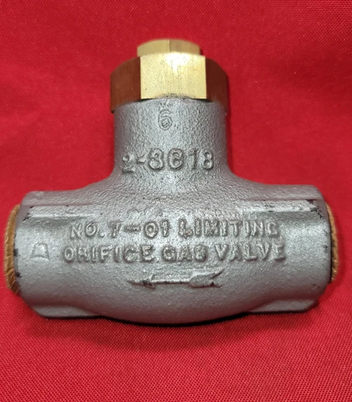 North American Manufacturing 1807-01 Limiting Orifice Valve