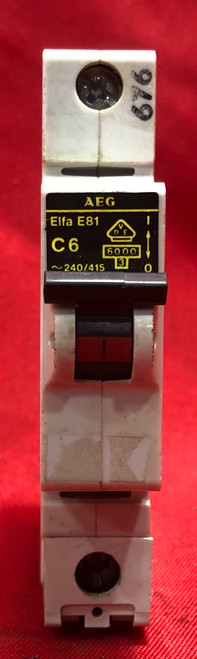 AEG Elfa E81 C6 Circuit Breaker