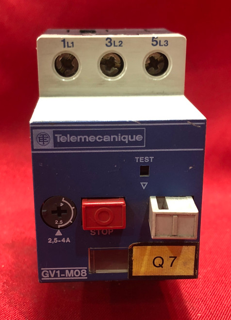 Telemecanique GV1-M08 Motor Protector 
