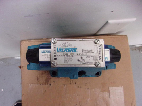 Vickers DG4V Hydraulic Directional Control Valve 120VAC Coil
