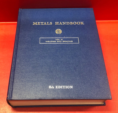 ASM Metals Handbook Volume 6  Welding and Brazing 8th Edition