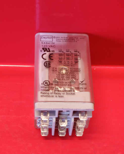Dayton 5X841N  General Purpose Relay