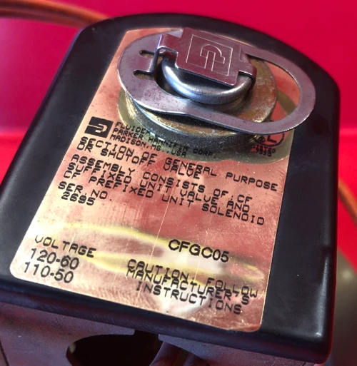 Parker CFGC05 Gold Ring Solenoid Valve