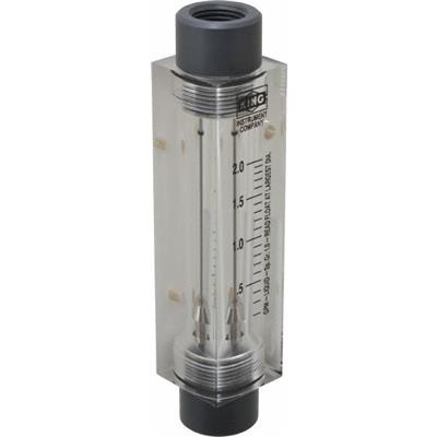 King Instrument 7511212B04 Acrylic Tube Flowmeter