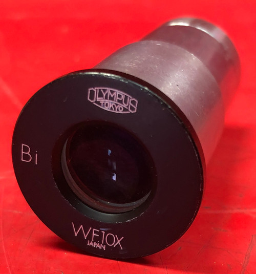 Olympus Microscope WF10X Bi Eyepiece Detachable Top Cap