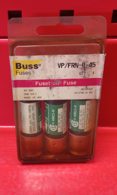 Bussmann VP/FRN-R-45 Fuse Pk. of 3
