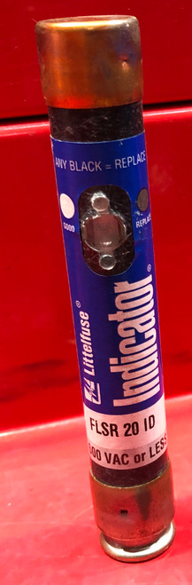 Littelfuse FLSR-20-ID Dual Element Indicator Fuse 20A 600V