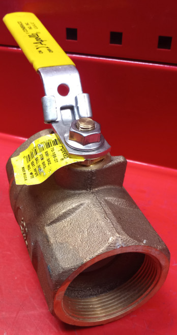 Apollo 7010827 Bronze Ball Valve Inline FNPT 2 in