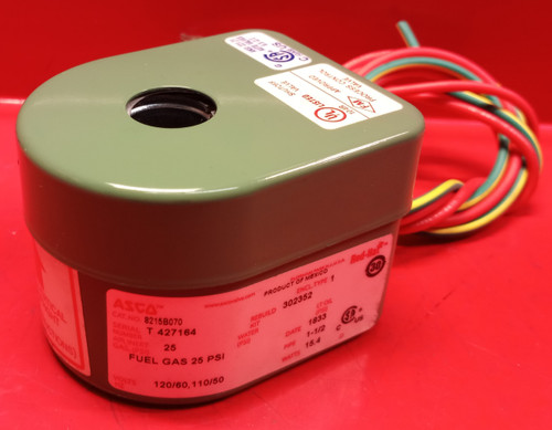 Asco 8215B070 Solenoid Coil