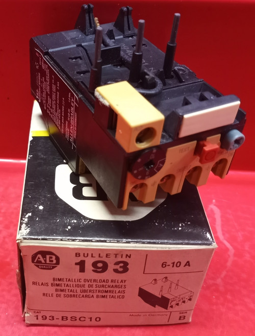 Allen Bradley 193-BSC 10 Overload Relay