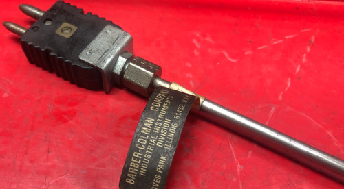 Barber-Coleman M115-10018-000-4-04 Type J Thermocouple