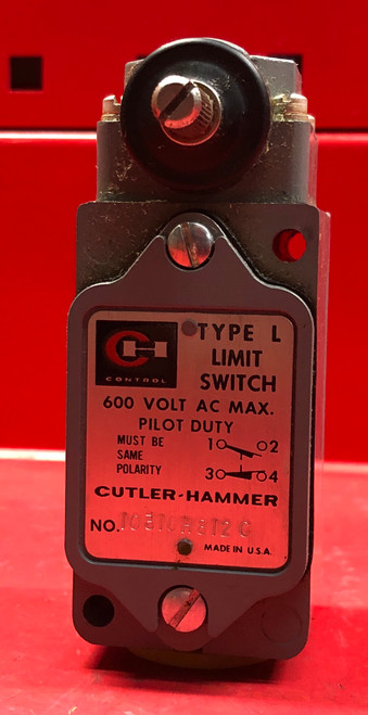 Cutler Hammer Type L 10316H812C Limit Switch  