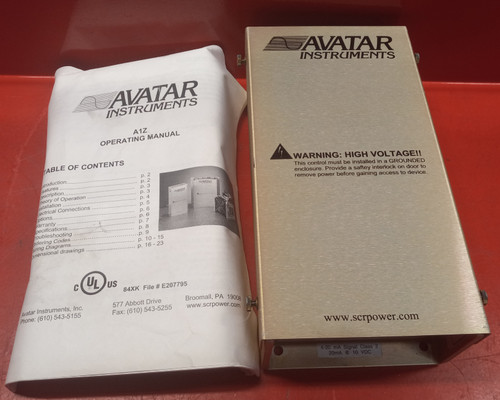 Avatar Instruments A1Z-48-30 SCR Power Controller