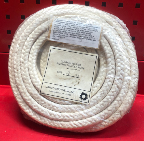 Darco Dart3sbr-625 Tetraglas 3000 5/8" Square Braided Rope 25'