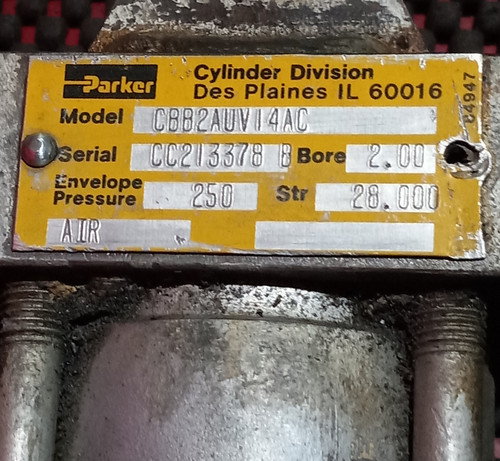 Parker CBB2AUV14AC Air Cylinder 