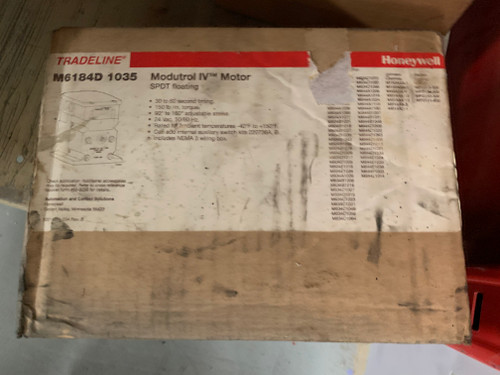 Honeywell M6184D1035 24V Non-Spring Return Foot Mounted Actuator