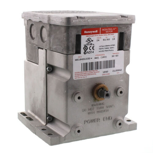 Honeywell M6184D1035 24V Non-Spring Return Foot Mounted Actuator
