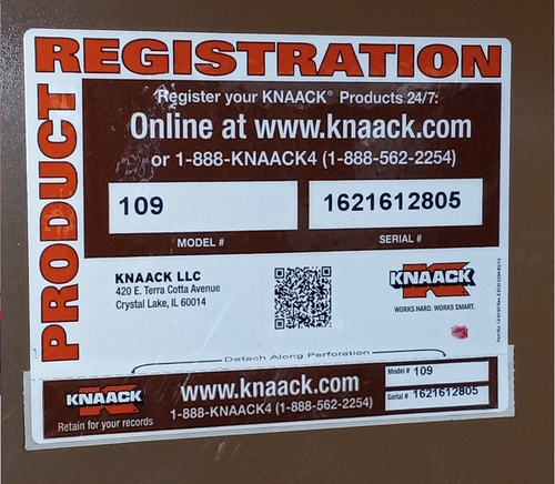 Knaack 109 60" x 24" x 57" Jobmaster Cabinet