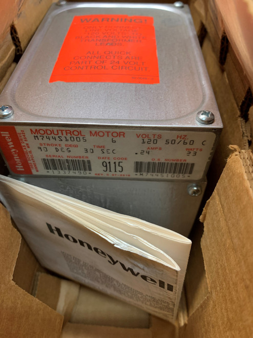 Honeywell M744S1005 Modutrol Motor