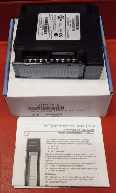 GE Fanuc IC693ALG223-GB Analog Input Module
