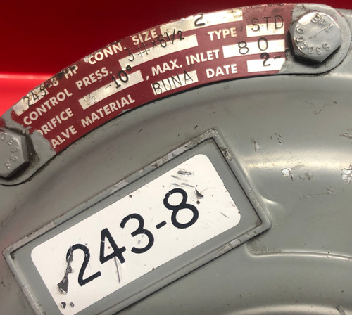 Equimeter 243-8 2-1/4" NPT Regulator (Cadmium Spring)