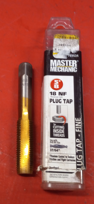 Master Mechanic 5/8" 18NF Plug Tap