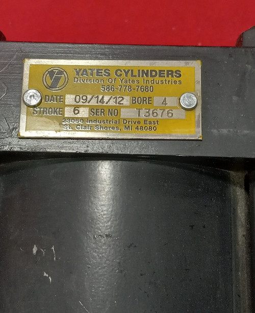 Yates T3676 Cylinder 