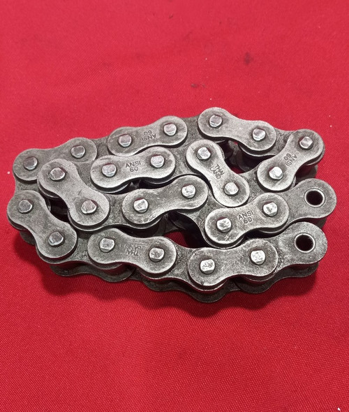 ANSI #60-1 Riveted 19" Roller Chain