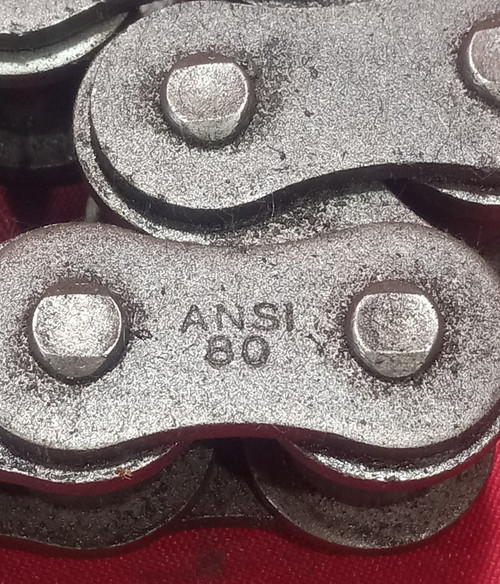 ANSI #80-1 Roller Chain 20" Length