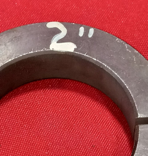 2" One-Piece, Clamping Shaft Collar 2" One-Piece, Clamping Shaft Collar