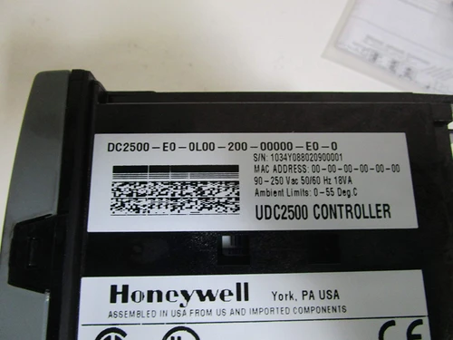 Honeywell UDC2500 (DC2500-E0-0L00-200-00000-E0-0) Hi Limit Controller