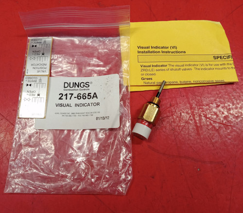 Dungs 217-665A Visual Indicator, Valve Switch 266949