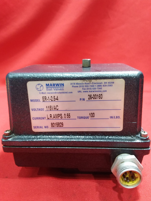 Marwin ER-1-2.5-4 Electric Actuator - 26-00160