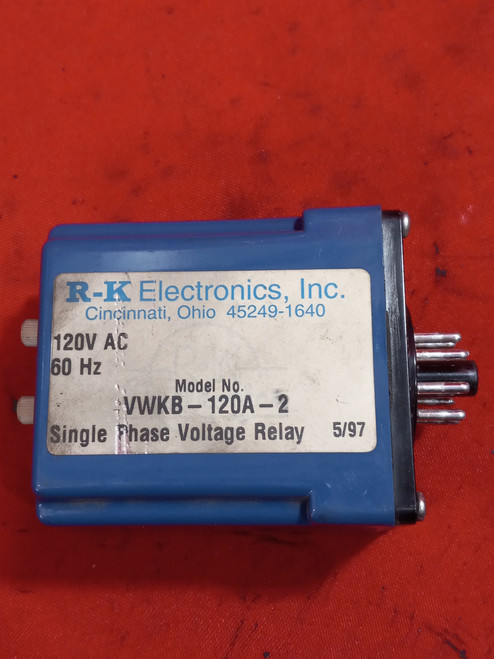 R-K Electronics Inc. VWKB-120A-2 Single Phase Voltage Relay