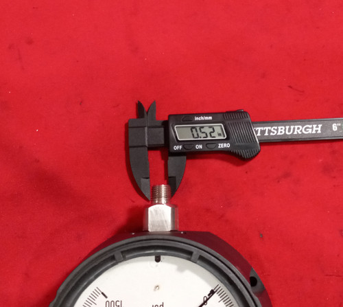 Swagelok 0-1500 psi Liquid Filled Pressure Gauge 