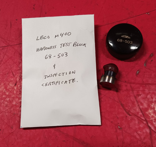 Leco M400 Hardness Test Block