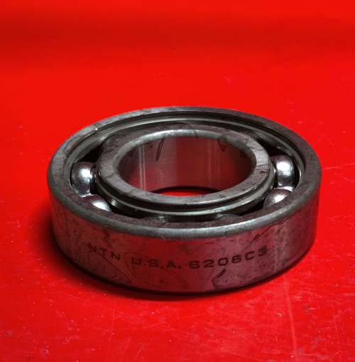 NTN Bearing 6206C3 Single Row 30 mm Bore ID, 62 mm OD, 16 mm Width 