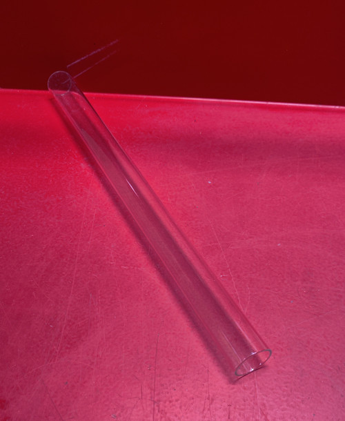 Glass Tube 13-1/8"L, 21.96mm ID, 25.04mm OD, 1.58mm Thick