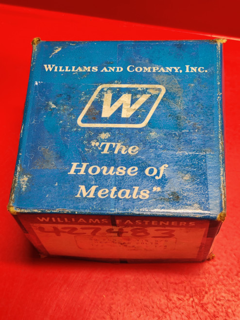 Williams Fasteners 316 SS, Hex Head Bolts, 1/2" - 13 x 2-1/4", Box of 50