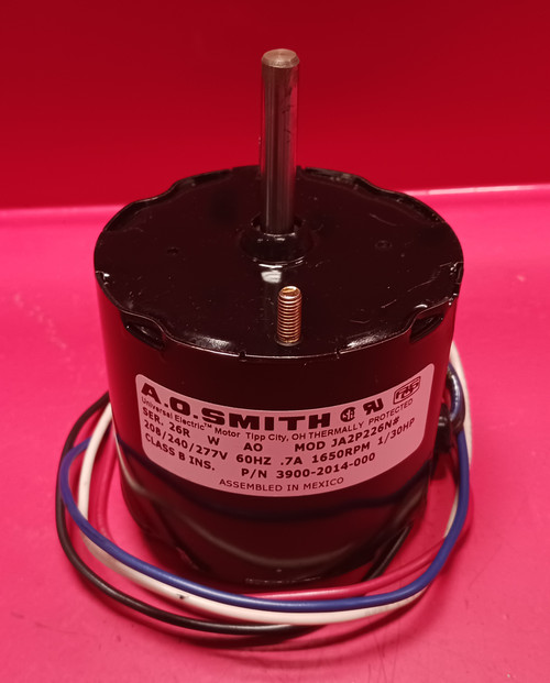 A.O. Smith 3900-2014-000 Electric Motor 1650 RPM .7A 208/240/277V