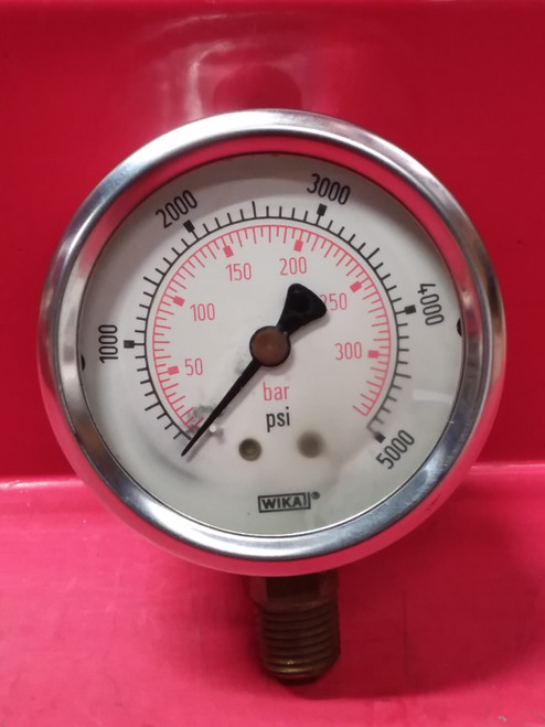 Wika 0-5000 psi Pressure Gauge 