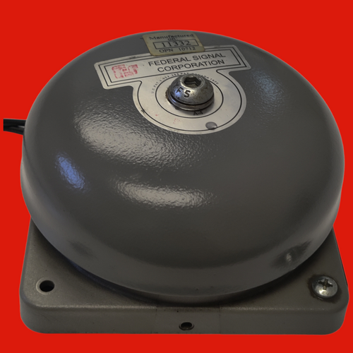Federal Signal Corporation Alarm Bell Model:500, Series A-1