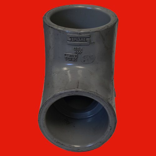 Spears 801-012, 1-1/4" Schedule 80 PVC Tee Socket