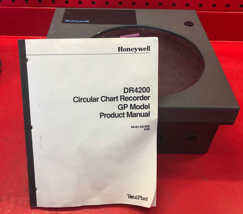 Honeywell DR4200 Circular Chart Recorder  #DR4200GP2-00-GP00000