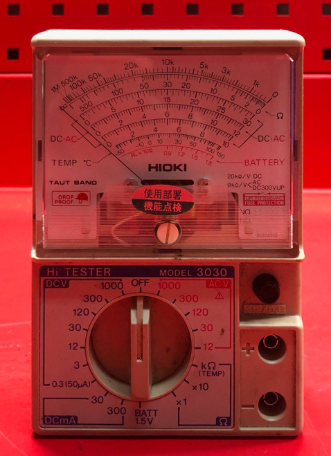 Hioki 3030 Hi Tester Analog Multimeter